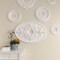 Ekena Millwork Alexa Ceiling Medallion (Fits Canopies up to 5 5/8"), 30 3/4"W x 21/14"H x 3 7/8"ID x 1 5/8"P CM21X30AL - alternate 8